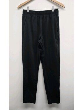 SKORA Qwick-Dry Athletic Pants Size S Running Gym Stretch Performance Black